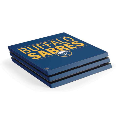 NHL Buffalo Sabres Lineup PS4 Pro Console Skin